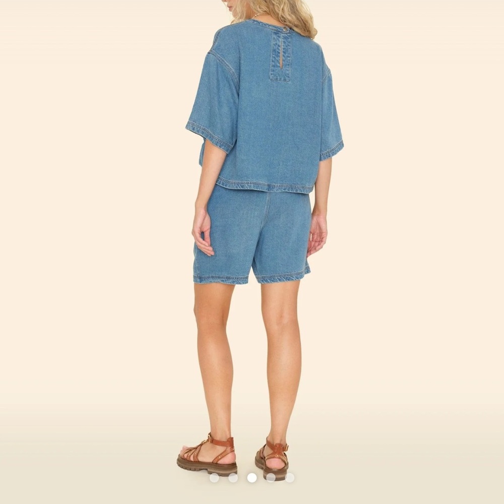 Xirena atlactic Denim Blue Women's Shorts size M